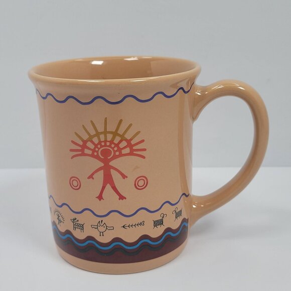 Pendleton Woolen Mills Spirit Quest Native American Tribal Design Coffee Mug - Picture 2 of 8